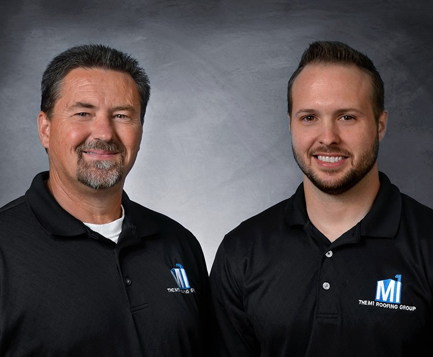 Dale and Matt Manus - M1 Roofing Group owners